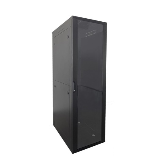 Standard Server Cabinet 42U 600W x 800D Glass/Solid Door