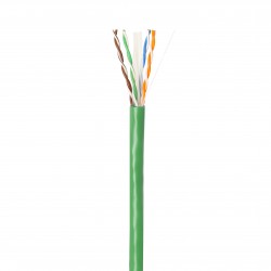 Cat 6 Unshielded LSZH Solid Cable - 305m - Green