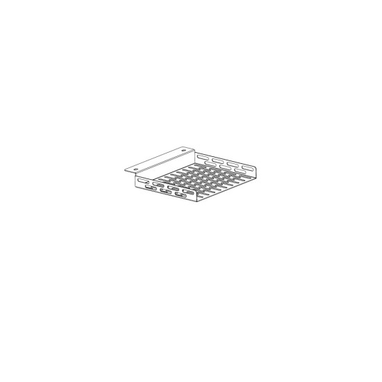 Wall Cabinet 200mm x 200mm Cable Tray Kit - 2 Pack