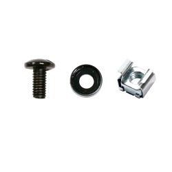 M6 Rack Mounting Cage Nut/Screw/Washer - 20 pack