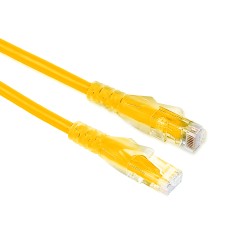 5m Cat6 Unshielded Patch Cable - Yellow