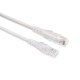 2m Cat6A Unshielded Patch Cable - White