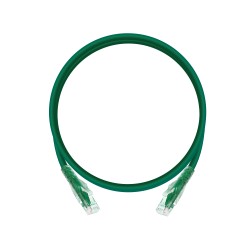 0.25m Cat6 Unshielded Patch Cable - Green
