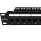 24-Port Patch Panel Cat 6A - Fully Loaded